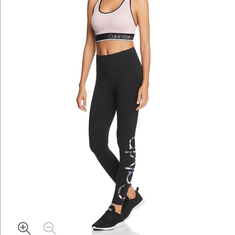 Calvin Klein Camo-logo leggings